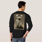 "Fierce 3D Time Management Icon T-Shirt (Schwarz voll)