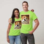 "Fierce and Fiery Cheetah Design". Jetzt kaufen T-Shirt (Unisex)