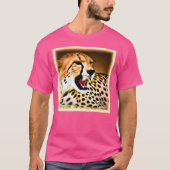 "Fierce and Fiery Cheetah Design". Jetzt kaufen T-Shirt (Vorderseite)