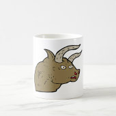 Fierce Angry Bull Head Rustic Wild Animal Kaffeetasse