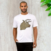 Fierce Angry Bull Head Rustic Wild Animal T-Shirt