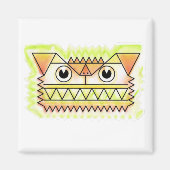 Fierce, Angry Dog Magnet (Vorne)