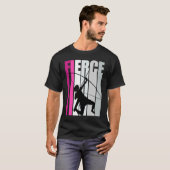 Fierce Archery Birthday farbenfrohe Bow Arrow Prax T-Shirt (Vorne ganz)