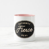 Fierce, Authentische, echte Kaffeemaschine Tasse (Zentrum)