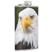 Fierce Bald Eagle Patriotic Flask Flachmann (Rechts)