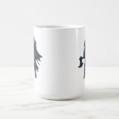 Fierce Barbarian Warrior mit antikem Ax Kaffeetasse (Mittel)