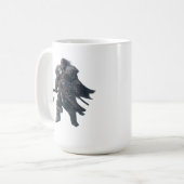Fierce Barbarian Warrior mit antikem Ax Kaffeetasse (Vorderseite Links)