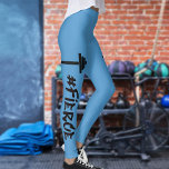 #Fierce Barbell Leggings<br><div class="desc">Ein motivierend Zitat für Frauen im Gymnastikleben! Passen Sie Ihre Hintergrundfarbe an,  um Ihre Stimmung Anzug! Du gehst Mädchen! Du bist FIERCE!</div>