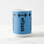 #Fierce Barbell Tasse (Mittel)