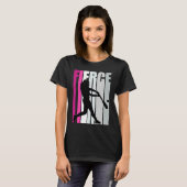 Fierce Baseball Birthday farbenfrohe Base Run Prac T-Shirt (Vorne ganz)