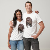 Fierce Bear Head Roaring Mascot Graphic Tee (Unisex)