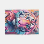 Fierce Beauty Fleecedecke (Vorderseite (Horizontal))