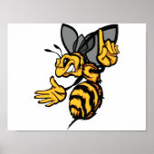 Fierce Bee Poster (Vorne)