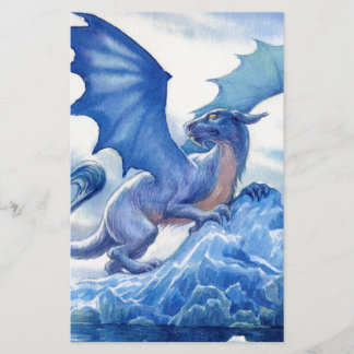 Fierce Blue Dragon