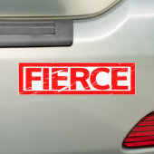 Fierce Briefmarke Autoaufkleber (Auf Auto)