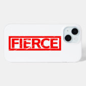 Fierce Briefmarke Case-Mate iPhone Hülle (Rückseite (Horizontal))