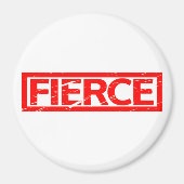 Fierce Briefmarke Magnet (Vorne)