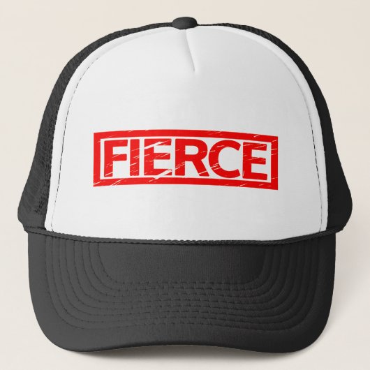 Fierce Briefmarke Truckerkappe (Vorderseite)