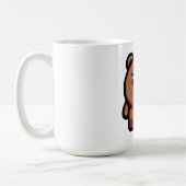 Fierce Brown Bären Art Kaffeetasse (Links)