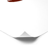 Fierce Bull Head Logo, Creative Mascot BULL Poster (Ecke)