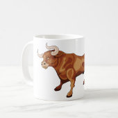 Fierce Bull Kaffeetasse (Vorderseite Links)