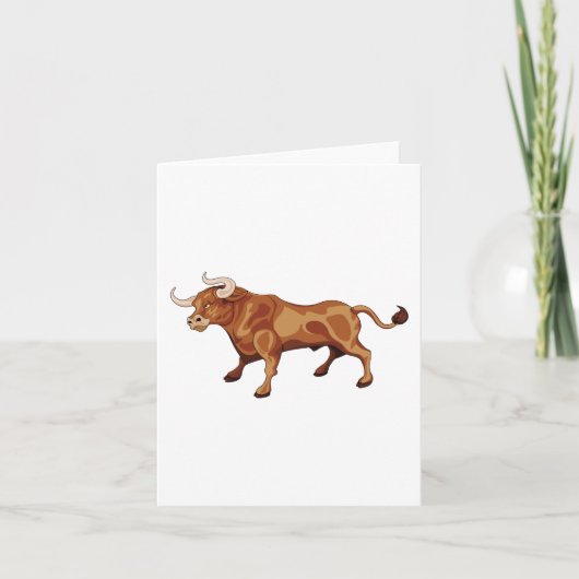 Fierce Bull Karte (Vorderseite)