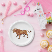 Fierce Bull Pappteller (Party)