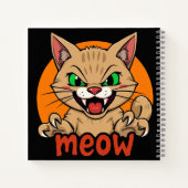 Fierce Cat Notizblock (Rückseite)