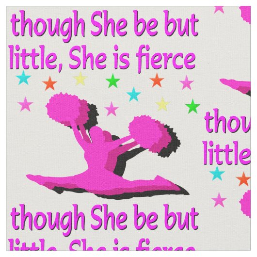 FIERCE CHEERLEADER STOFF (Nahaufnahme)