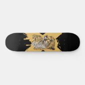 Fierce Cheetah Graphic Skateboard (Horizontal)