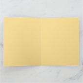 Fierce Chick in Eggshell Karte (Innenseite)