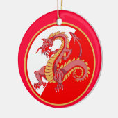 Fierce Chinese Dragon Christmas Ornament (Links)