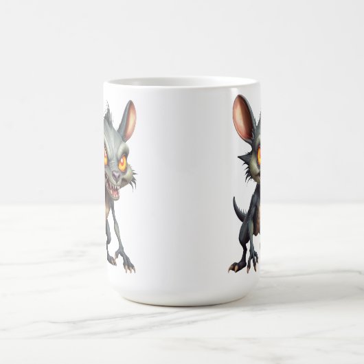 Fierce Chupacabra Kunstvoll wandern Kaffeetasse (Mittel)