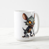 Fierce Chupacabra Kunstvoll wandern Kaffeetasse (VorderseiteRechts)