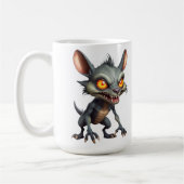 Fierce Chupacabra Kunstvoll wandern Kaffeetasse (Links)