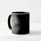 Fierce Cobra Snake Dark Jungle Tattoo Art Tasse (Vorderseite Links)
