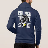Fierce Crunch Time Cat Soccer Fans Hoodie (Rückseite)