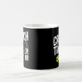 Fierce Crunch Time Cat Soccer Mugs Kaffeetasse (Mittel)