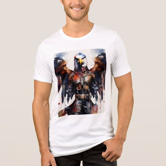 Fierce Crystal Eagle T - Shirt (Vorderseite)