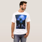 Fierce Crystal Eagle – Wild Spirit Canvas Art T-Shirt (Vorne ganz)