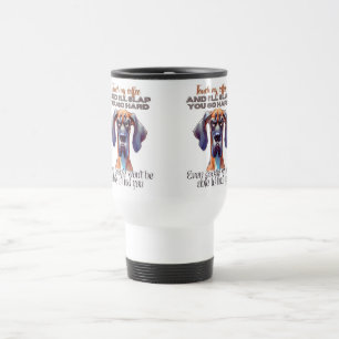 Fierce Dog Coffee Tasse - Funny "Touch My Coffee" 