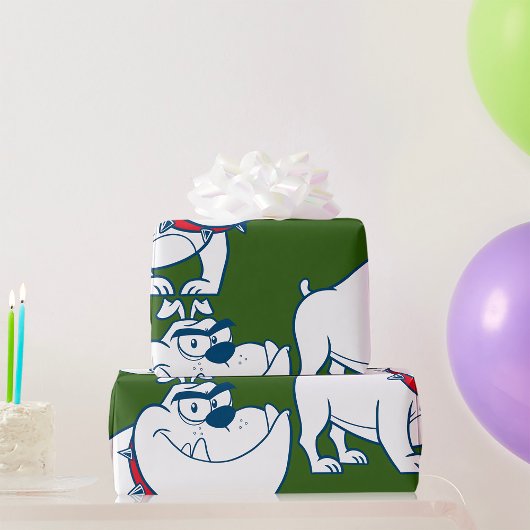Fierce Dog Wrapping Paper Geschenkpapier