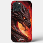 Fierce Dragon and Fire Case-Mate iPhone Hülle (Rückseite)