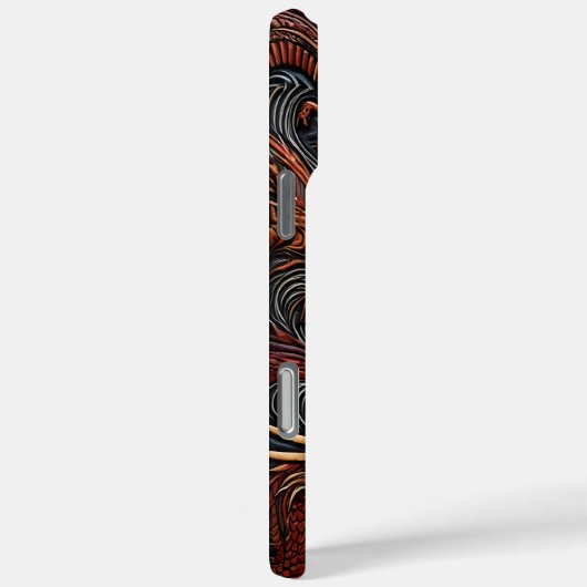 Fierce Dragon Art Case-Mate iPhone Hülle (Rückseite / Rechts)