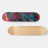 Fierce Dragon Graffiti Street - Limited Edition Skateboard (Horizontal)