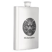 Fierce Dragon Personalized Flachmann (Rechts)