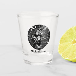 Fierce Dragon Personalized Schnapsglas