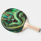 Fierce Dragon Personalized Tischtennis Schläger (Seitenansicht)