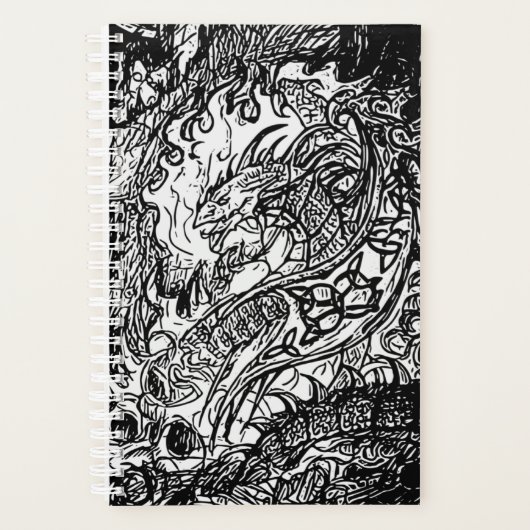 Fierce Dragon Planner Planer (Vorderseite)