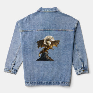 Fierce Dragon Rearing Jeansjacke